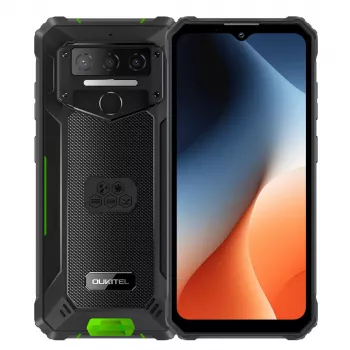 OUKITEL WP23 Plus 6,52 inch 8GB/256GB 10600mAh Žalias tvirtas išmanusis telefonas