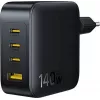Baseus EnerFill FH11 GaN 140W 3xUSB-C + 1xUSB-A Fast Charger Black