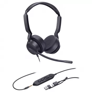 Profesionalus laidinis ausinių komplektas Yealink UH42 SE Dual USB-C/A