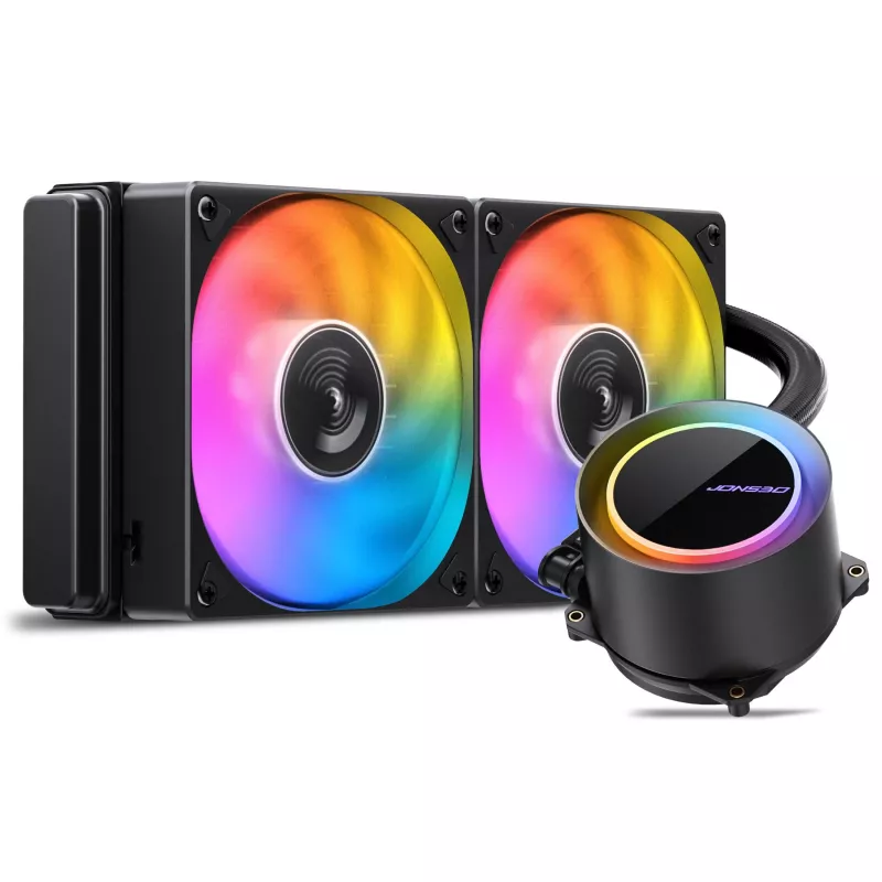 Jonsbo TG-240 All-in-One Liquid Cooler ARGB - 240mm Black