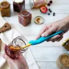 OTOTO Splatypus Slotted Spatula & Turner - juoda su oranžiniais akcentais