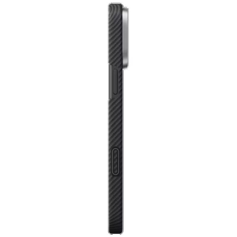 PITAKA Ultra-Slim PitaTap MagSafe Case for iPhone 16 Pro Black/Grey