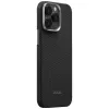 PITAKA Ultra-Slim PitaTap MagSafe Case for iPhone 16 Pro Black/Grey
