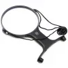Carson HF-66 MagniFree LED didinamoji lempa su lanksčiu gooseneck, 2x/5x didinimas, 13 cm lęšis, LED apšvietimas, juoda