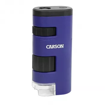 Carson Pocket Micro MM-450 nešiojamasis sudėtinis mikroskopas 60x–120x LED juodas