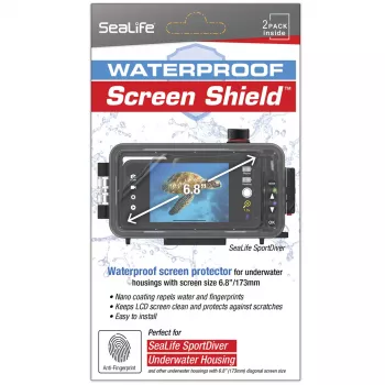Sealife SportDiver Ekrano apsauginė plėvelė (SL4005) – 2 vnt., permatoma, PET