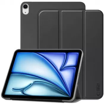 TechProtect SmartCase, skirta Apple iPad Air 10,9 inch 4/5 (2020-2022) / 11 inch 6/7 (2024-2025), juoda