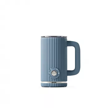Guzzini Sous Chef Electric Milk Frother, Navy Blue (148300210)