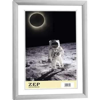 ZEP KL3 sidabrinis vieno nuotraukos rėmelis 15x20 cm, stalviršiui ir sienai