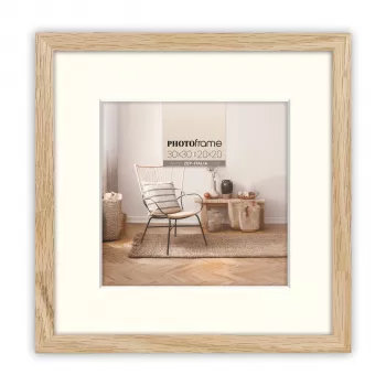 ZEP Malmo Natural Wood Photo Frame 20x20/30x30 cm su Mat V4530N