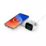 Twelve South ButterFly SE 2-in-1 Qi2 belaidis įkroviklis, baltas