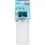HydraPak Flux+ 1.5L filtruojamas vandens butelis - Clear/HP Blue