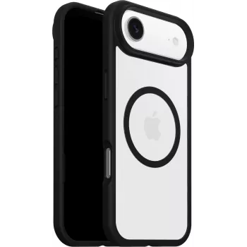 OtterBox React MagSafe for Apple iPhone Air - Black Crystal (Clear/Black)