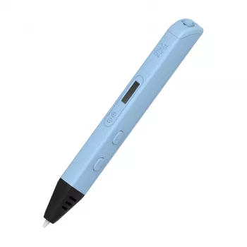 myFirst 3D Pen Artist – 3D spausdinimo rašiklis su 6 spalvų PLA kaitinimo siūlais (mėlynas)