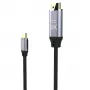INCA ITCH-20 USB-C į HDMI laidas 2m 4K 30Hz Juodas