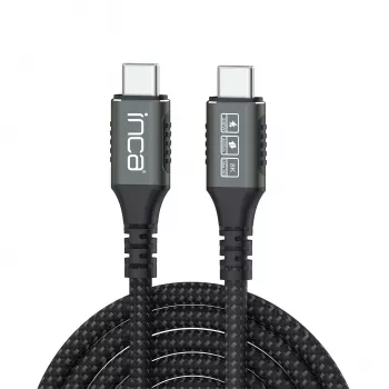 INCA USB-C į USB-C laidas USB 4.0 40Gbps PD 3.1 240W 8K UltraHD 0,80 m (ITCT-40)