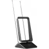 One for All SV 9465 stiprintuvo vidaus TV antena su automatiniu stiprinimo valdymu ir 5G filtru - juoda