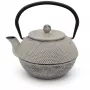 Bredemeijer Teapot Jang 1.1L Cast Iron Grey with Filter
