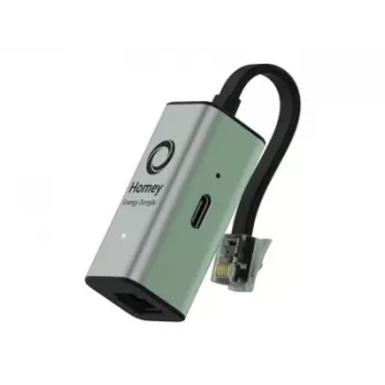 Athom Homey Energy Dongle P1 – išmanusis energijos stebėjimo adapteris, skirtas Homey Pro (HOMEY-ENERGY-DONGLE-P1-01)