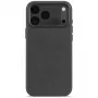 Decoded Leather Backcover, skirta iPhone 17 Pro, su MagSafe (Juoda)