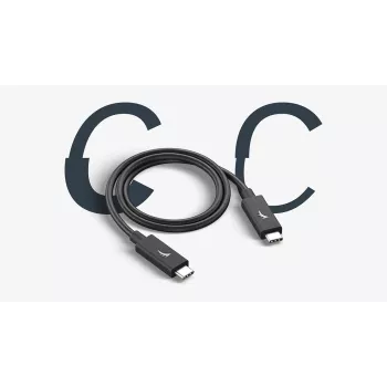 Angelbird USB 3.2 Gen 2x2 laidas USB-C į USB-C 25 cm juodas