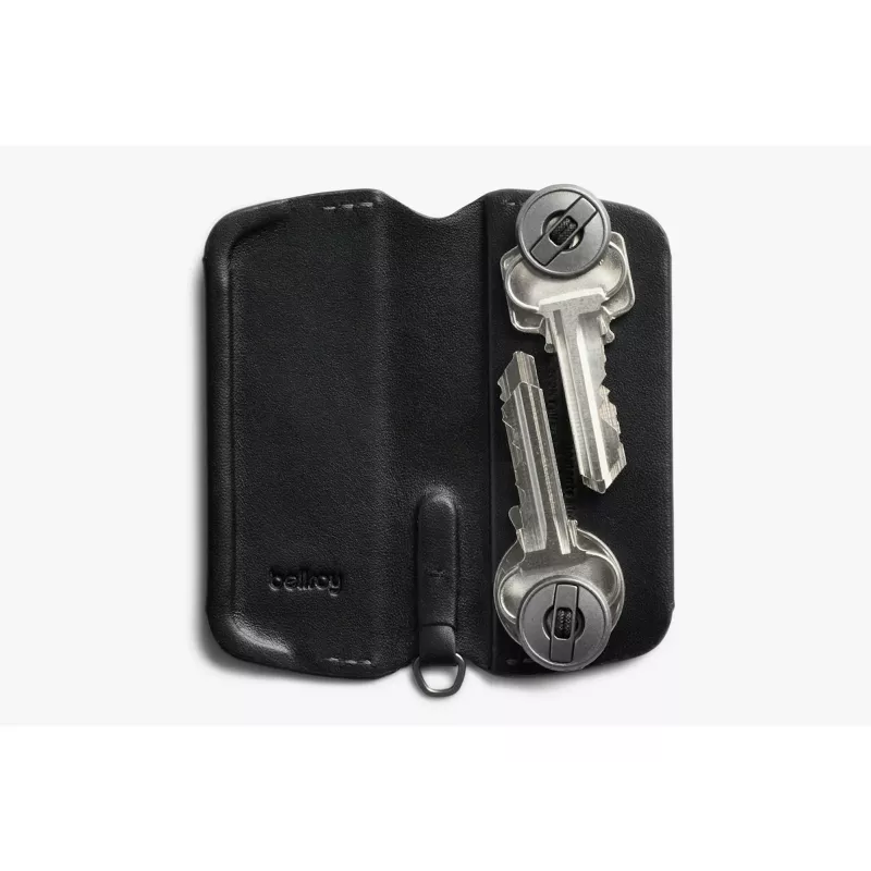 Bellroy Key Cover Plus 3rd Edition – Odinis raktų dėklas (juodas)