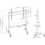 VISION VFM-F15M Motorizuotas grindinis stovas ekranams 40-86 colių, VESA iki 800x600, aukščio reguliavimas 400 mm, juodas