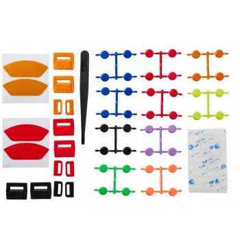 Asetek SimSports Colour Kit for Forte Pedals – stabdžių elastomerai ir droselio spyruoklės