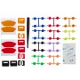 Asetek SimSports Colour Kit for Forte Pedals – stabdžių elastomerai ir droselio spyruoklės