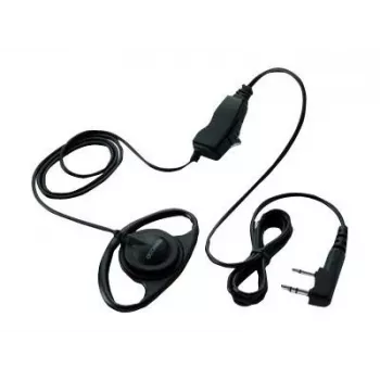 Kenwood EMC-7 ausinė su segtuku - laidinė - juoda