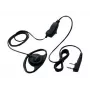 Kenwood EMC-7 ausinė su segtuku - laidinė - juoda
