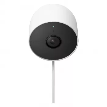 Google Nest Cam Indoor/Outdoor Security Camera 1920 x 1080 Snow