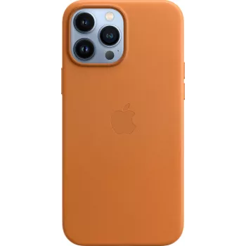 Apple Leather Case with MagSafe for iPhone 13 Pro Max (6,7 inch) - Golden Brown (MM1L3ZM/A)