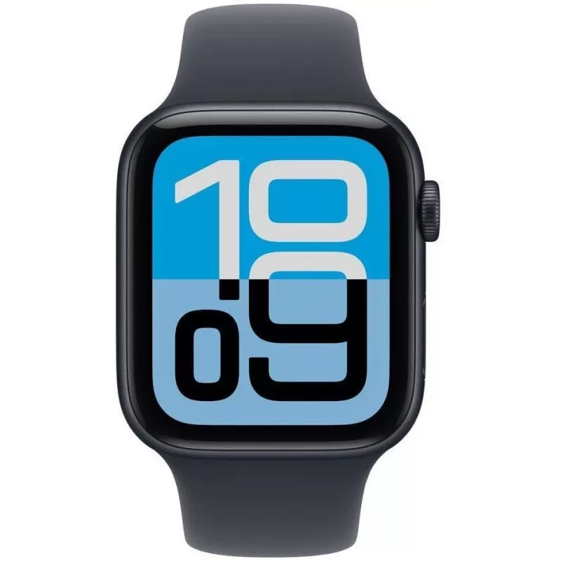 Apple Watch SE 3 GPS 44mm Midnight Aluminium Case with Midnight Sport Band M/L