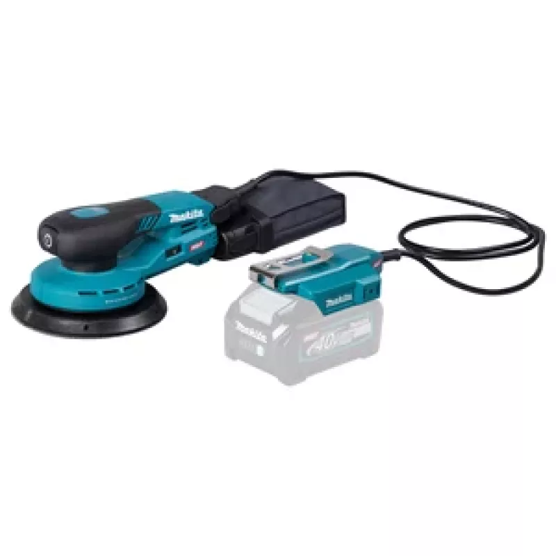 Makita BO004CGZ Belaidis atsitiktinės orbitos šlifuoklis 40V max XGT, 150 mm, tik įrankis
