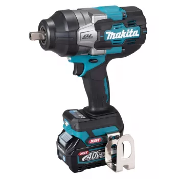 Makita TW003GM201 XGT 40V Max belaidis smūginis veržliaraktis, 1600 Nm atsukimo momentas, 3/4 inch kvadratinis velenas, su 2x BL4040 akumuliatoriais, įkrovikliu ir dėklu