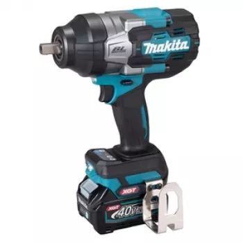 Makita TW003GM201 XGT 40V Max belaidis smūginis veržliaraktis, 1600 Nm atsukimo momentas, 3/4 inch kvadratinis velenas, su 2x BL4040 akumuliatoriais, įkrovikliu ir dėklu