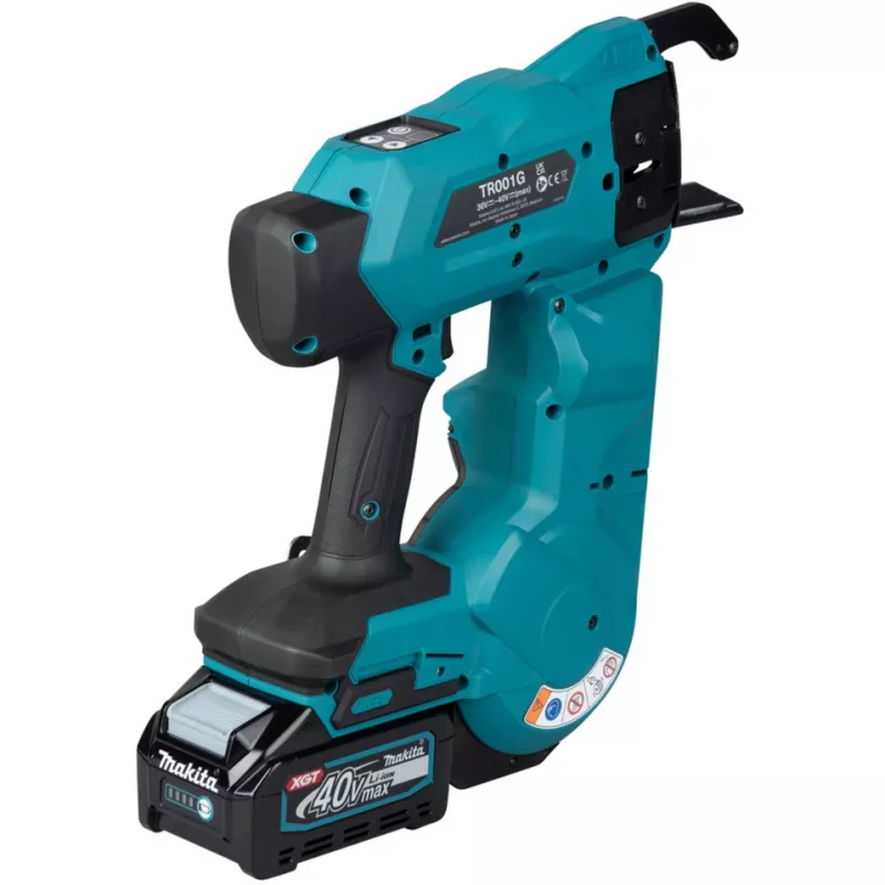 Makita TR001GZ XGT 40V Max belaidis armatūros rišimo įrankis (juoda/mėlyna, tik įrankis)