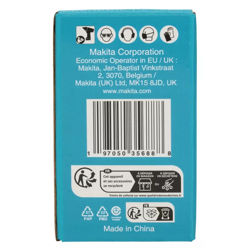 Smūginė galvutė Makita E-24701, 1 colio, 32 mm, 90 mm ilgio