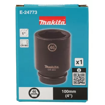 Makita E-24773 smūginė galvutė 1 colio, 46 mm, 100 mm ilgio