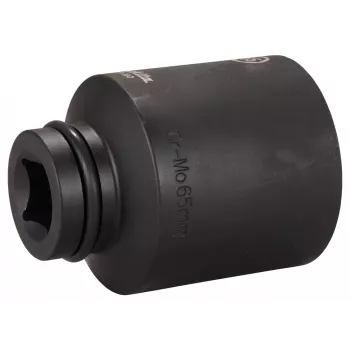 Makita smūginė galvutė 1 colio pavara 65 mm 6 briaunų Cr-Mo juodas fosfatinis dangalas E-24810