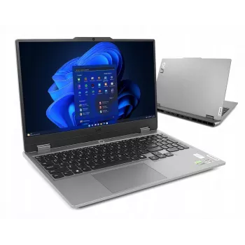 Nešiojamas kompiuteris „Lenovo LOQ 15“ – AMD Ryzen 7 7445HS, 15,6 inch FHD 144Hz, 16GB DDR5, 512GB SSD, RTX 3050, Windows 11 Home, Storm Grey