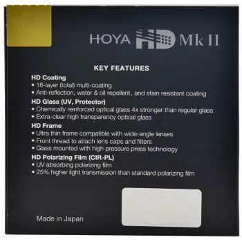 Hoya HD MkII UV 58mm filtras