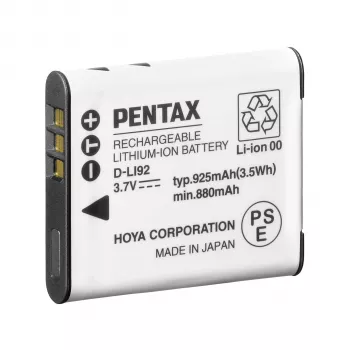 Pentax D-LI92 (B) ličio jonų akumuliatorius 925 mAh 3.7 V juodas