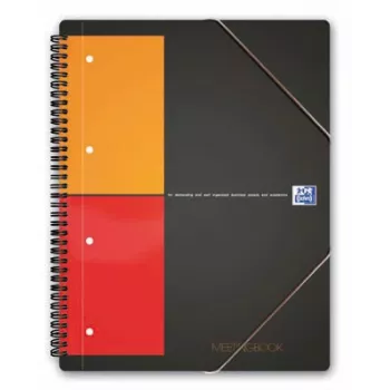ELBA Organiser Book - 80 lapų - juoda - A4 - spiralinis įrišimas - 245 mm - 310 mm