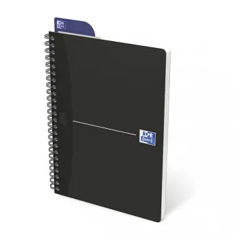 Oxford Office Essentials Užrašų knygelė A5, linijavimas, 96 lapai, oranžinis matinis viršelis, 90 g/m²