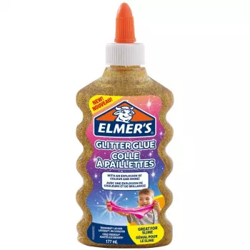 Elmers Glitter Glue – 177 ml – Gold