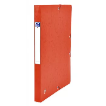 Oxford TOP FILE+ Dokumentų dėžutė A4 2,5 cm raudona