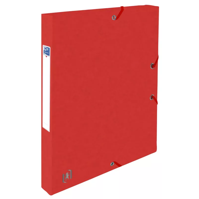 Dokumentų dėžė Oxford TOP FILE+ A4, 2,5 cm, raudona