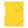 Oxford Top File+ Elasticated Folder A4 Geltona 400116265